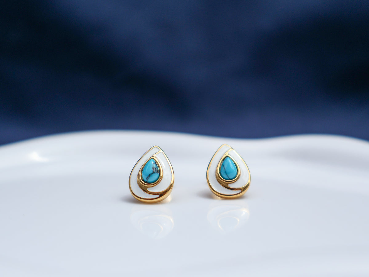 Teardrops Turquoises