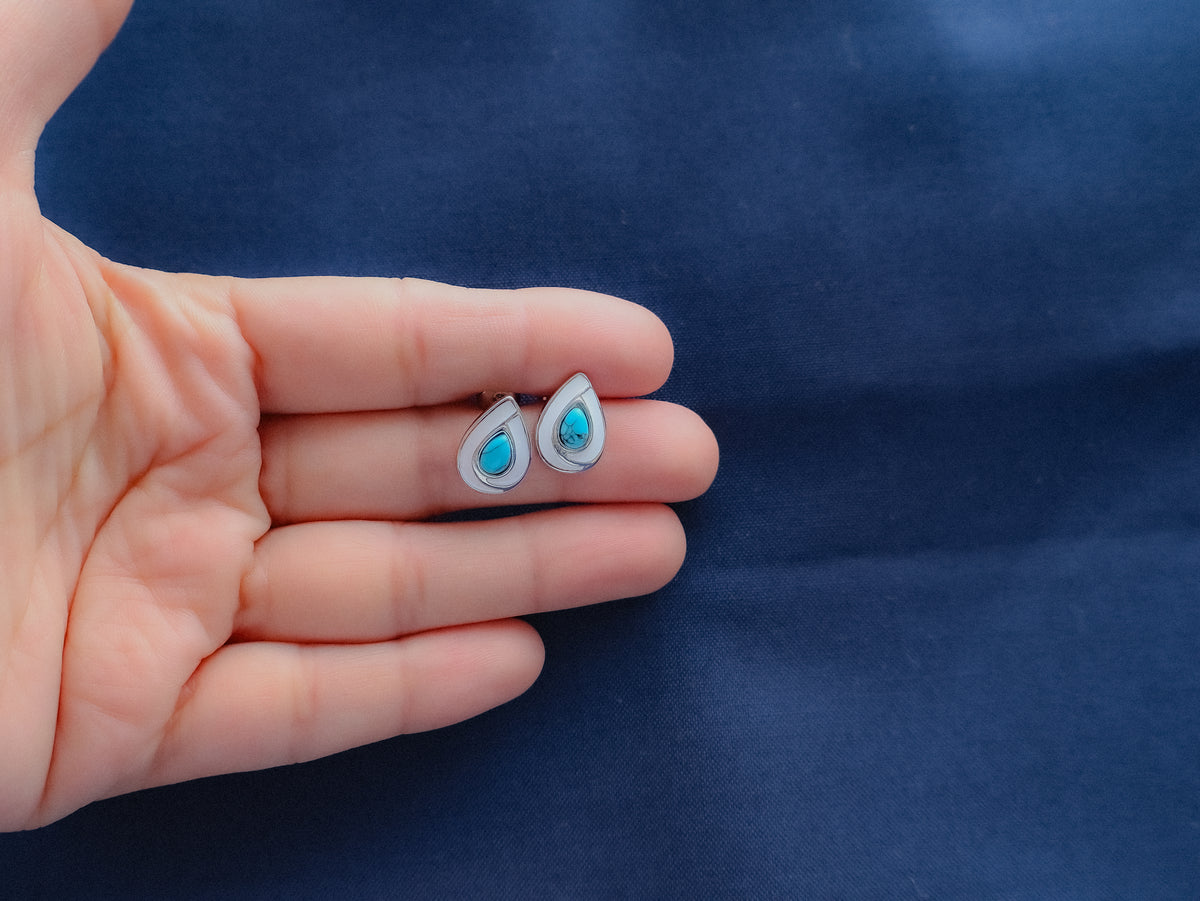 Teardrops Turquoises