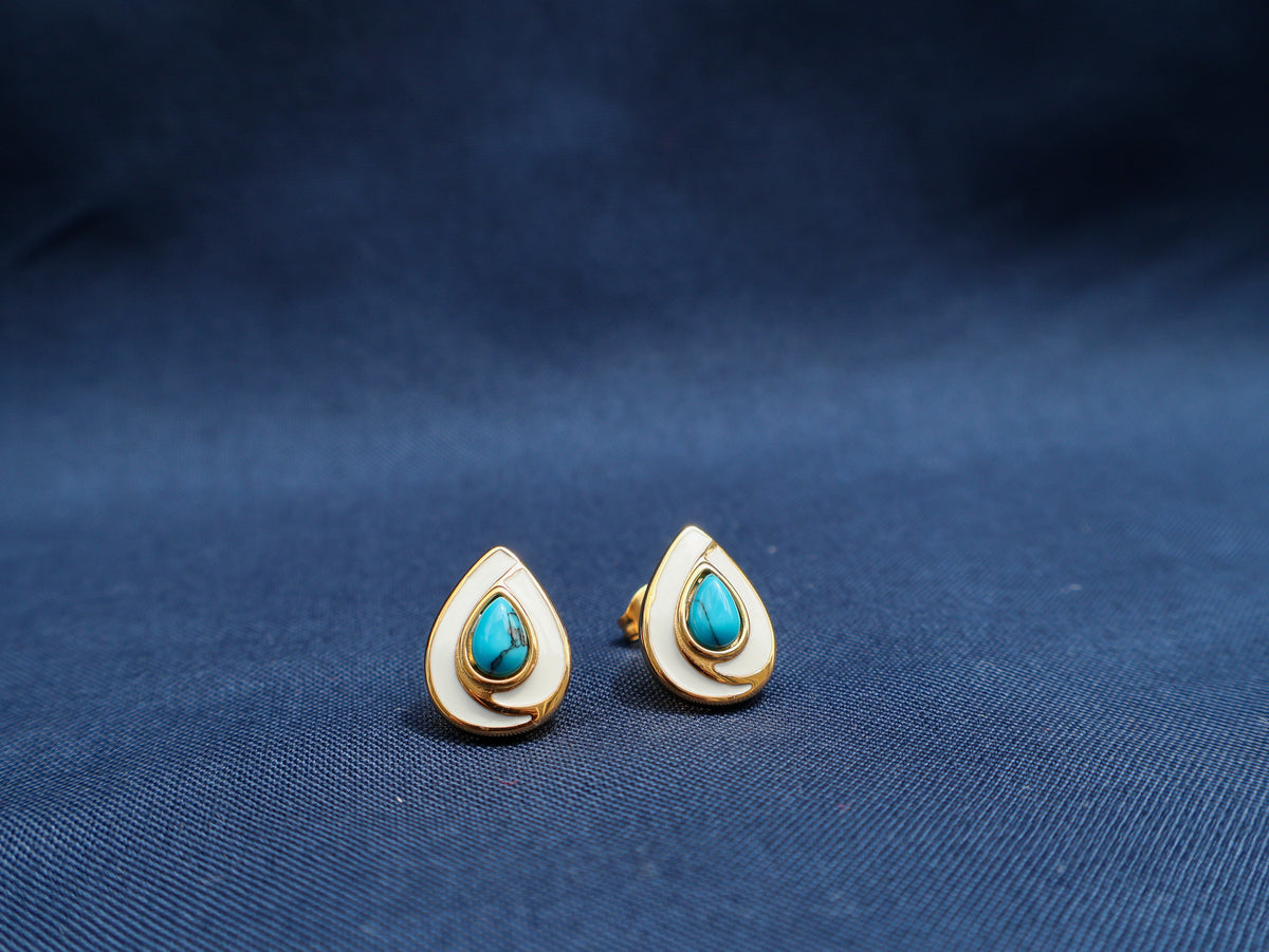 Teardrops Turquoises