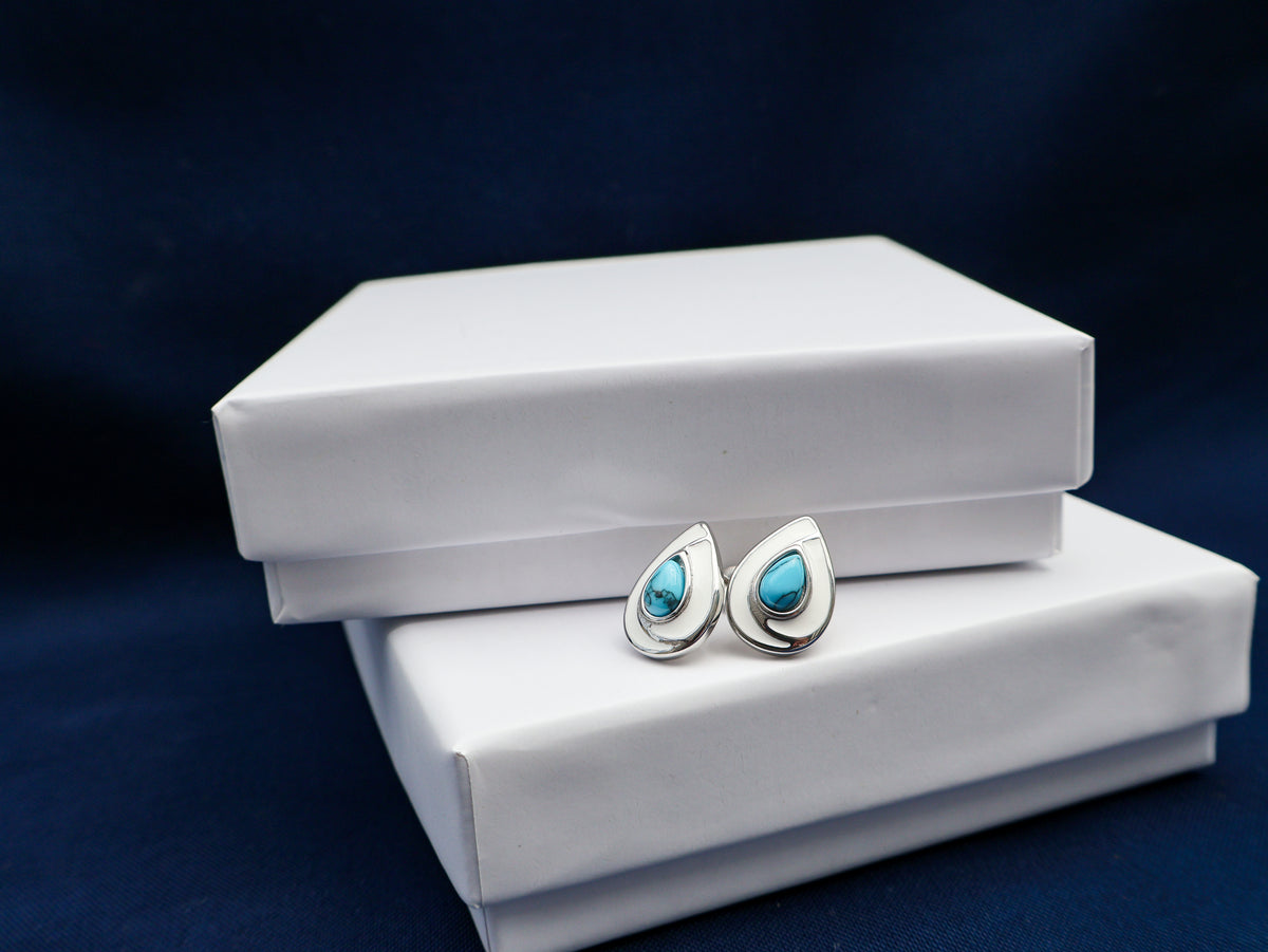 Teardrops Turquoises