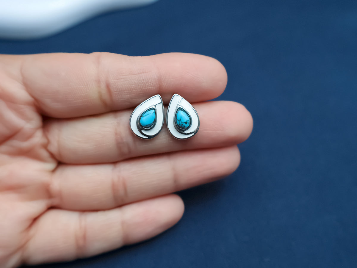 Teardrops Turquoises